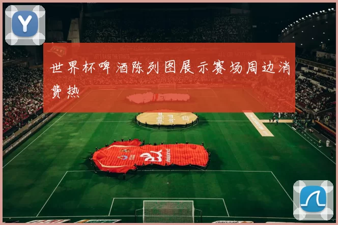 世界杯啤酒陈列图展示赛场周边消费热