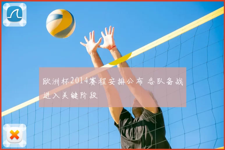 欧洲杯2014赛程安排公布 各队备战进入关键阶段